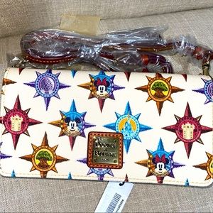 Parks Passport Disney World Crossbody Wallet by Dooney & Bourke